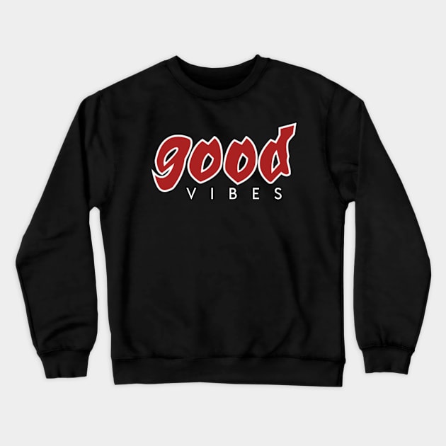 Good vibes, pokimane,fan club,twitch,streameuse,streaming Crewneck Sweatshirt by misoukill